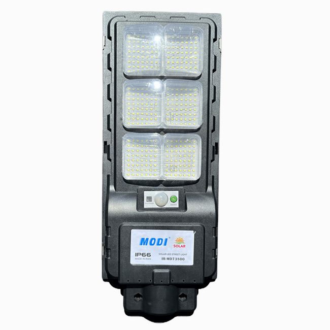 چراغ خیابانی خورشیدی 80 وات مودی MD-73800 چراغ خیابانی خورشیدی 80 وات مودی MD-73800