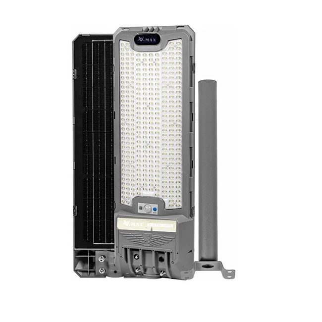 چراغ خیابانی خورشیدی 360 وات با پایه SLT99-360W چراغ خیابانی خورشیدی 360 وات با پایه SLT99-360W