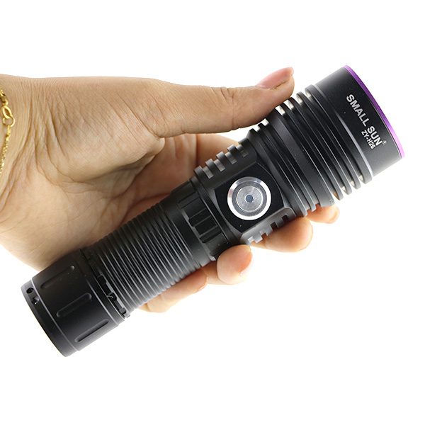 چراغ قوه یووی 365 نانومتر اسمال سان SMALL SUN ZY-H26 UV چراغ قوه یووی 365 نانومتر اسمال سان SMALL SUN ZY-H26 UV