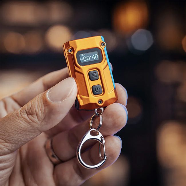 چراغ قوه جاسوئیچی چند رنگ نایتکر نارنجی Nitecore TINI3 چراغ قوه جاسوئیچی نایتکر Nitecore TINI3 Orange