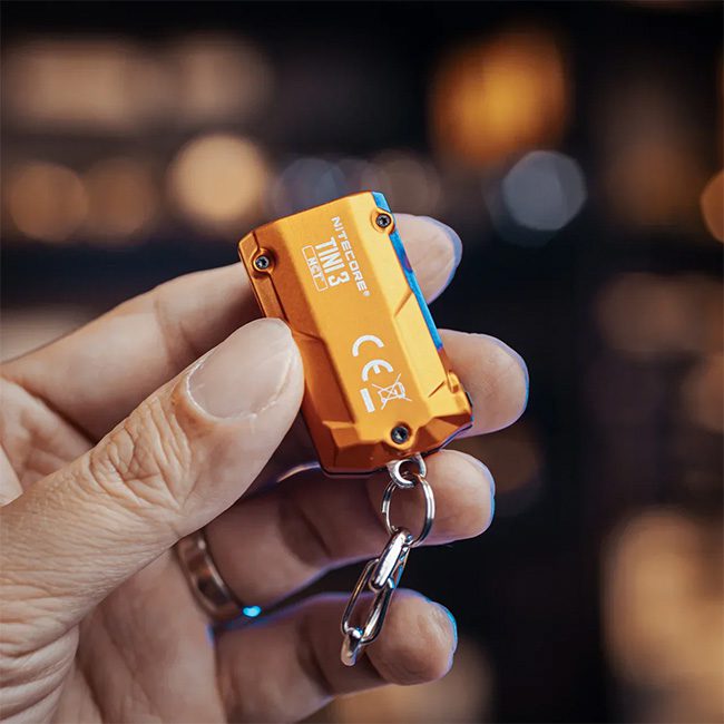 چراغ قوه جاسوئیچی چند رنگ نایتکر نارنجی Nitecore TINI3 چراغ قوه جاسوئیچی نایتکر Nitecore TINI3 Orange