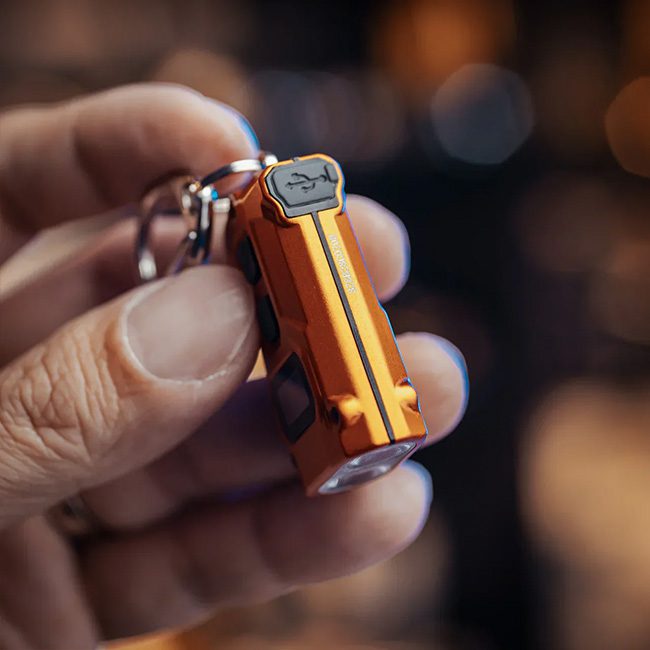 چراغ قوه جاسوئیچی چند رنگ نایتکر نارنجی Nitecore TINI3 چراغ قوه جاسوئیچی نایتکر Nitecore TINI3 Orange