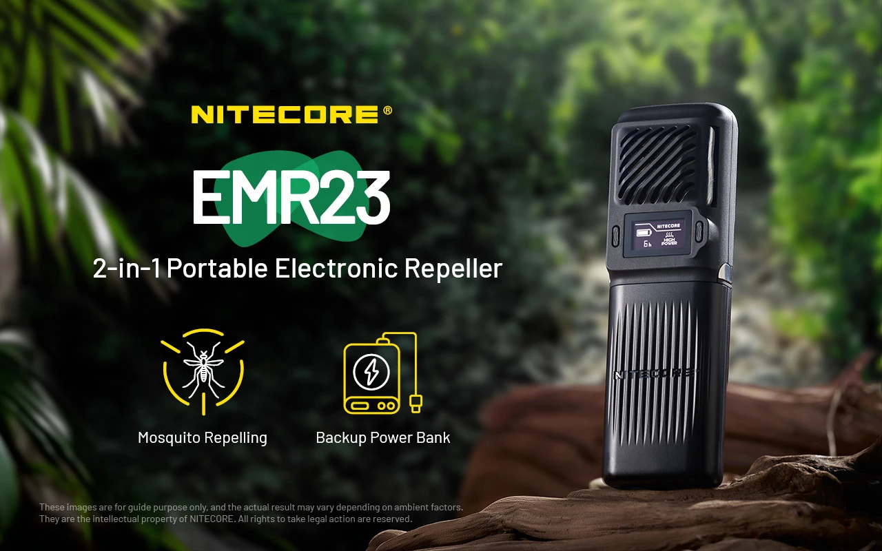 دور کننده حشرات نایتکر NITECORE EMR23 دور کننده حشرات نایتکر NITECORE EMR23