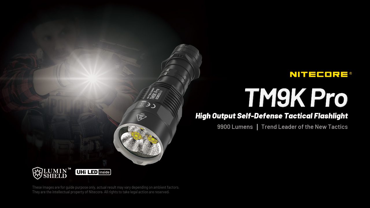 چراغ قوه تاکتیکال نایتکر Nitecore TM9K PRO چراغ قوه تاکتیکال نایتکر Nitecore TM9K PRO