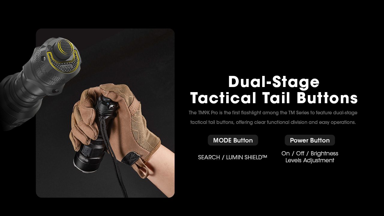 چراغ قوه تاکتیکال نایتکر Nitecore TM9K PRO چراغ قوه تاکتیکال نایتکر Nitecore TM9K PRO