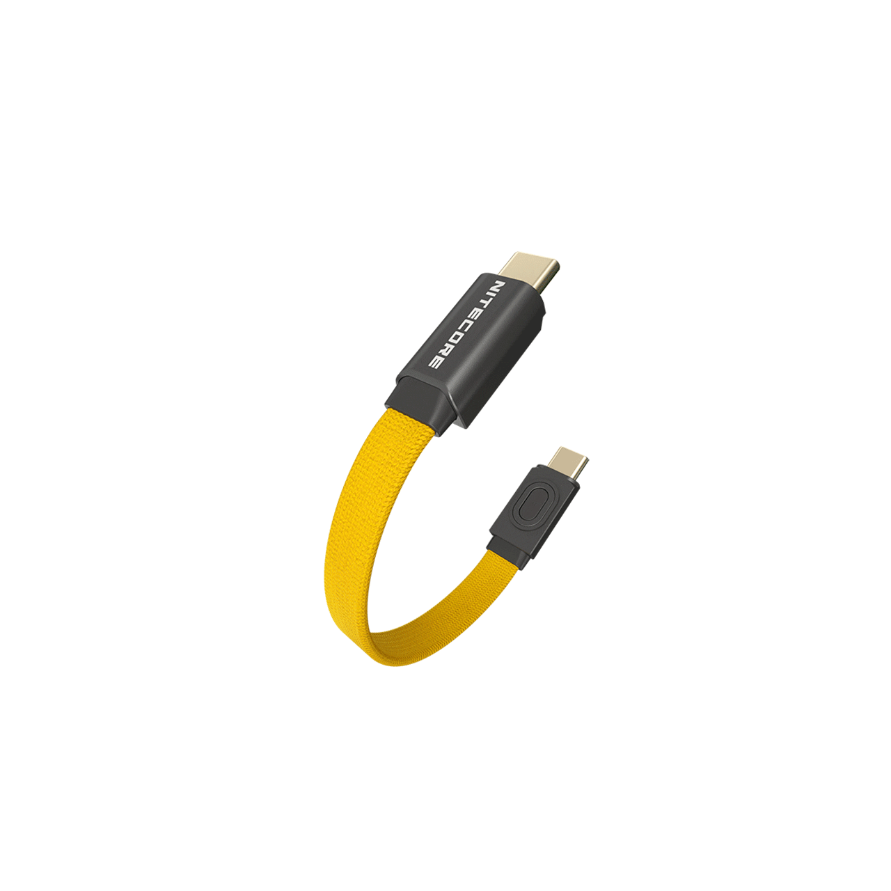 کابل فست شارژ USB-C آهنربایی 60 وات روکش طلا نایتکر NLink10 کابل USB-C به USB-C نایتکر Nlink 10