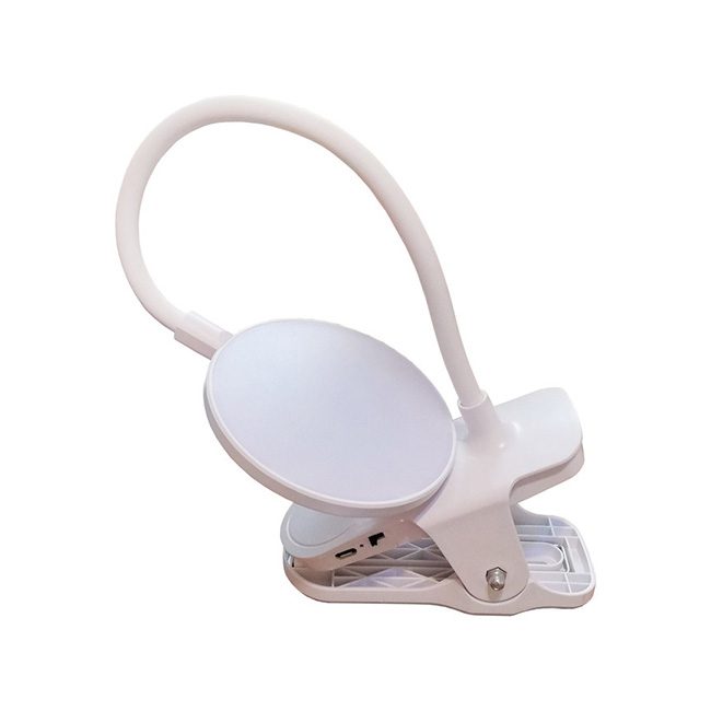چراغ مطالعه شارژی گیره دار ویداسی WD-6051 چراغ مطالعه شارژی گیره دار ویداسی WD-6051