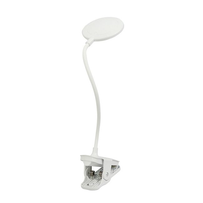 چراغ مطالعه شارژی گیره دار ویداسی WD-6051 چراغ مطالعه شارژی گیره دار ویداسی WD-6051