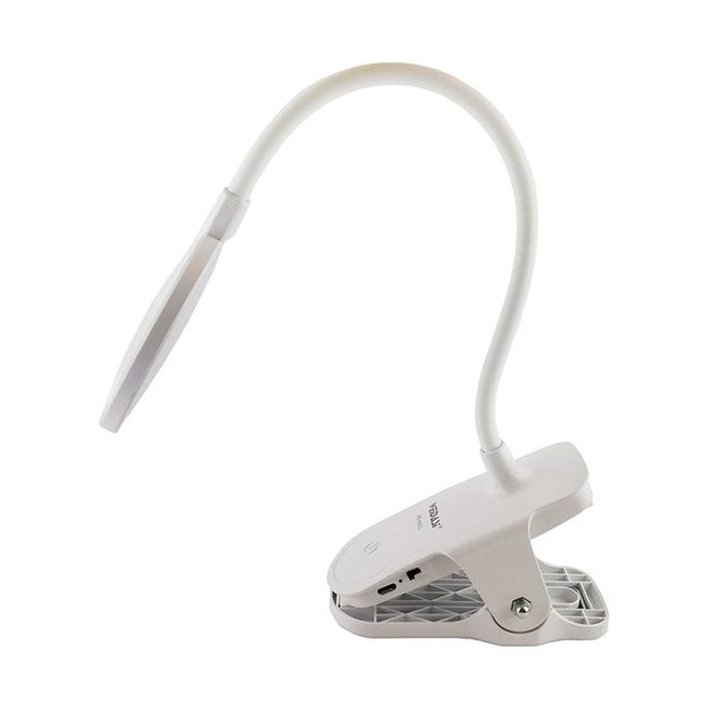 چراغ مطالعه شارژی گیره دار ویداسی WD-6051 چراغ مطالعه شارژی گیره دار ویداسی WD-6051