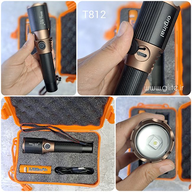 چراغ قوه زوم دار اسمال سان SMALL SUN ZY-T812 چراغ قوه زوم دار اسمال سان SMALL SUN ZY-T812
