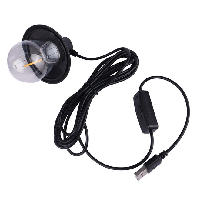 لامپ موبایلی USB-A مدل LS-118W لامپ موبایلی USB-A و میکرو USB-C مدل LS-118W