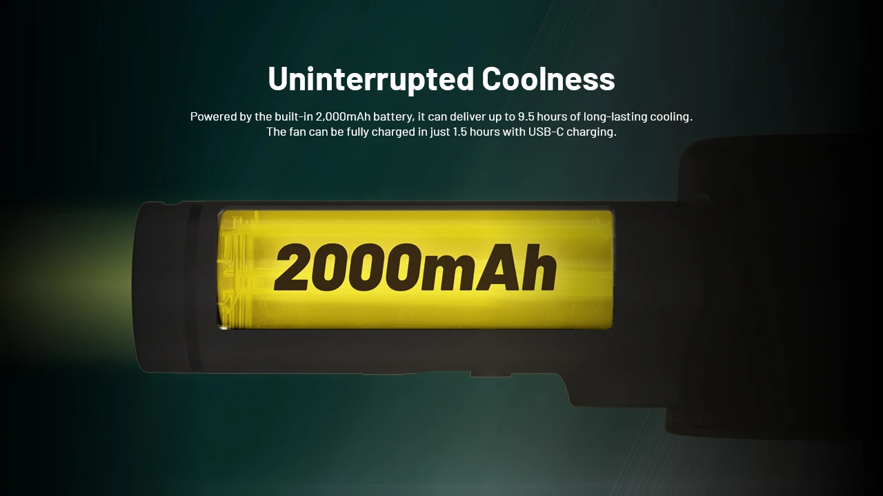 پنکه دستی شارژی مه پاش دار نایتکر سفید NITECORE IZZCOOl 20 پنکه دستی شارژی مه پاش دار نایتکر سفید NITECORE IZZCOOl 20
