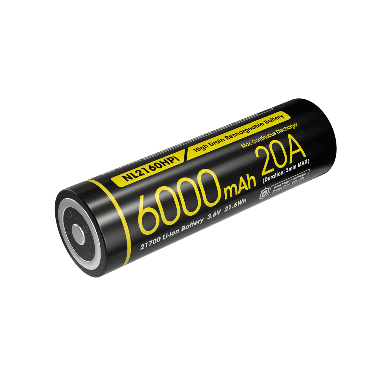 باتری 21700 لیتیوم یون NL2160HPi نایتکر 6000 میلی آمپر باتری 21700 لیتیوم یون NL2160HPi نایتکر 6000 میلی آمپر