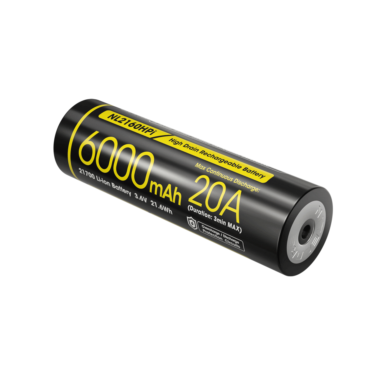 باتری 21700 لیتیوم یون NL2160HPi نایتکر 6000 میلی آمپر باتری 21700 لیتیوم یون NL2160HPi نایتکر 6000 میلی آمپر