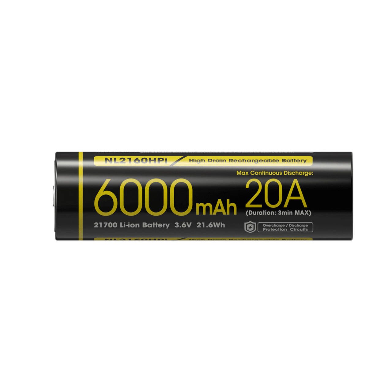 باتری 21700 لیتیوم یون NL2160HPi نایتکر 6000 میلی آمپر باتری 21700 لیتیوم یون NL2160HPi نایتکر 6000 میلی آمپر