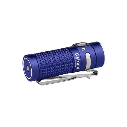 چراغ قوه اولایت جیبی OLight Baton 4 Regal Blue چراغ قوه اولایت جیبی OLight Baton 4 Regal Blue