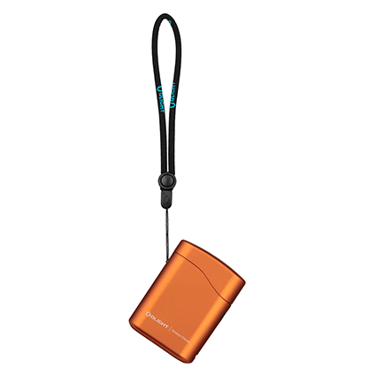 چراغ پیشانی و دستی اولایت کیس دار Perun 3 Mini چراغ قوه اولایت OLight Perun 3 Mini Premium Orange