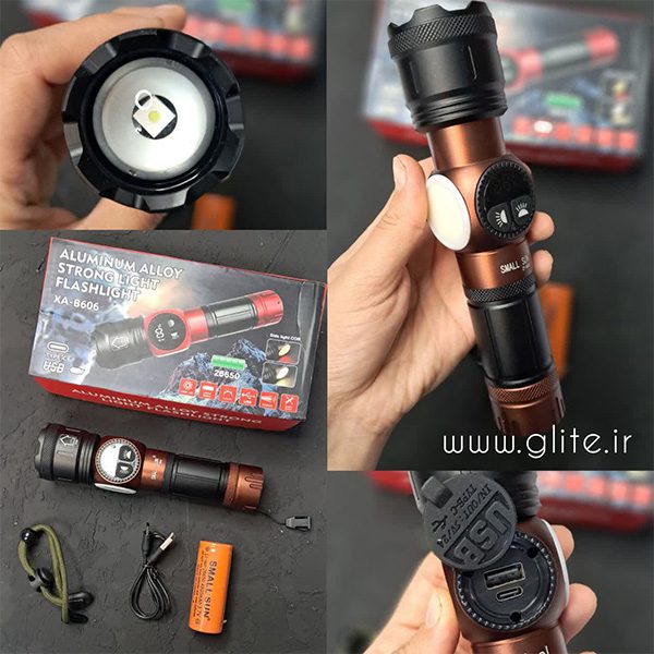 چراغ قوه زوم دار اسمال سان ZY-B606 چراغ قوه زوم دار اسمال سان ZY-B606