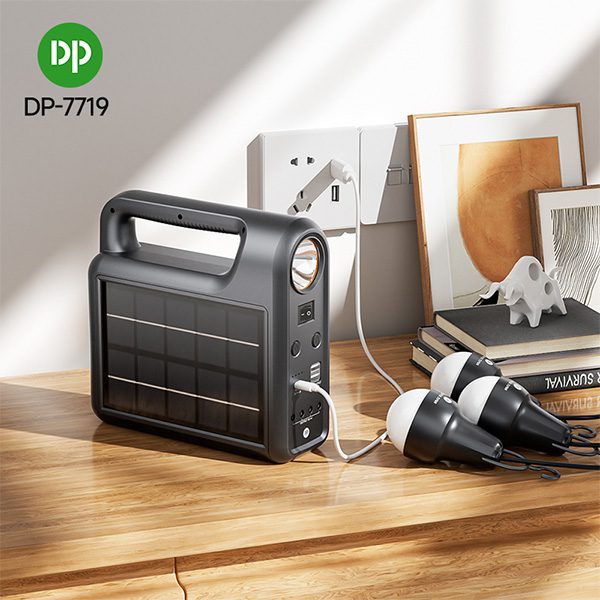 پکیج خورشیدی چند منظوره دی پی DP-7719 پکیج خورشیدی چند منظوره دی پی DP-7719