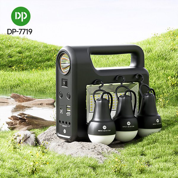 پکیج خورشیدی چند منظوره دی پی DP-7719 پکیج خورشیدی چند منظوره دی پی DP-7719