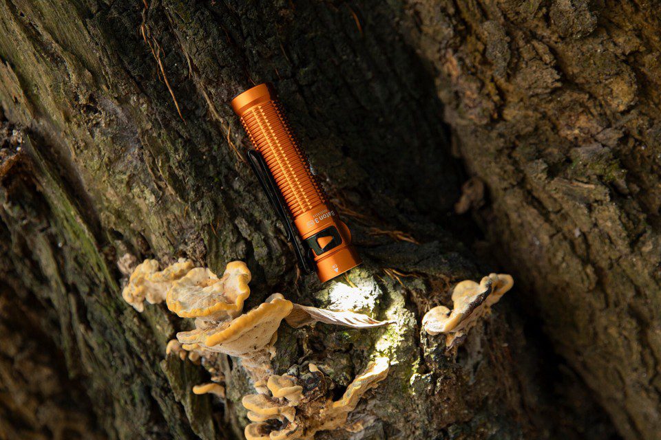 چراغ قوه اولایت OLight Baton 3 Pro Orange Skeleton - Limited Edition چراغ قوه اولایت OLight Baton 3 Pro Orange Skeleton - Limited Edition