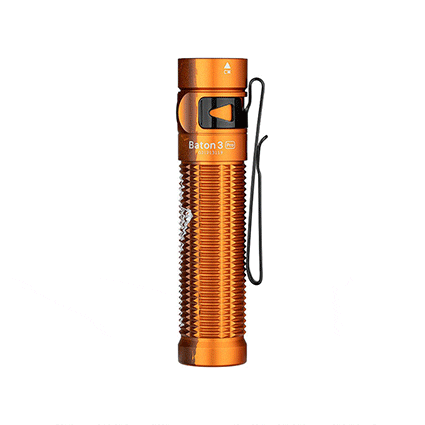 چراغ قوه اولایت OLight Baton 3 Pro Orange Skeleton - Limited Edition چراغ قوه اولایت OLight Baton 3 Pro Orange Skeleton - Limited Edition
