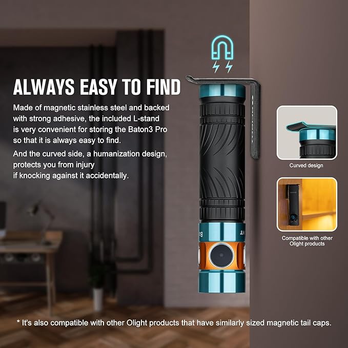 چراغ قوه اولایت OLight Baton 3 Pro Roadster چراغ قوه اولایت OLight Baton 3 Pro Roadster