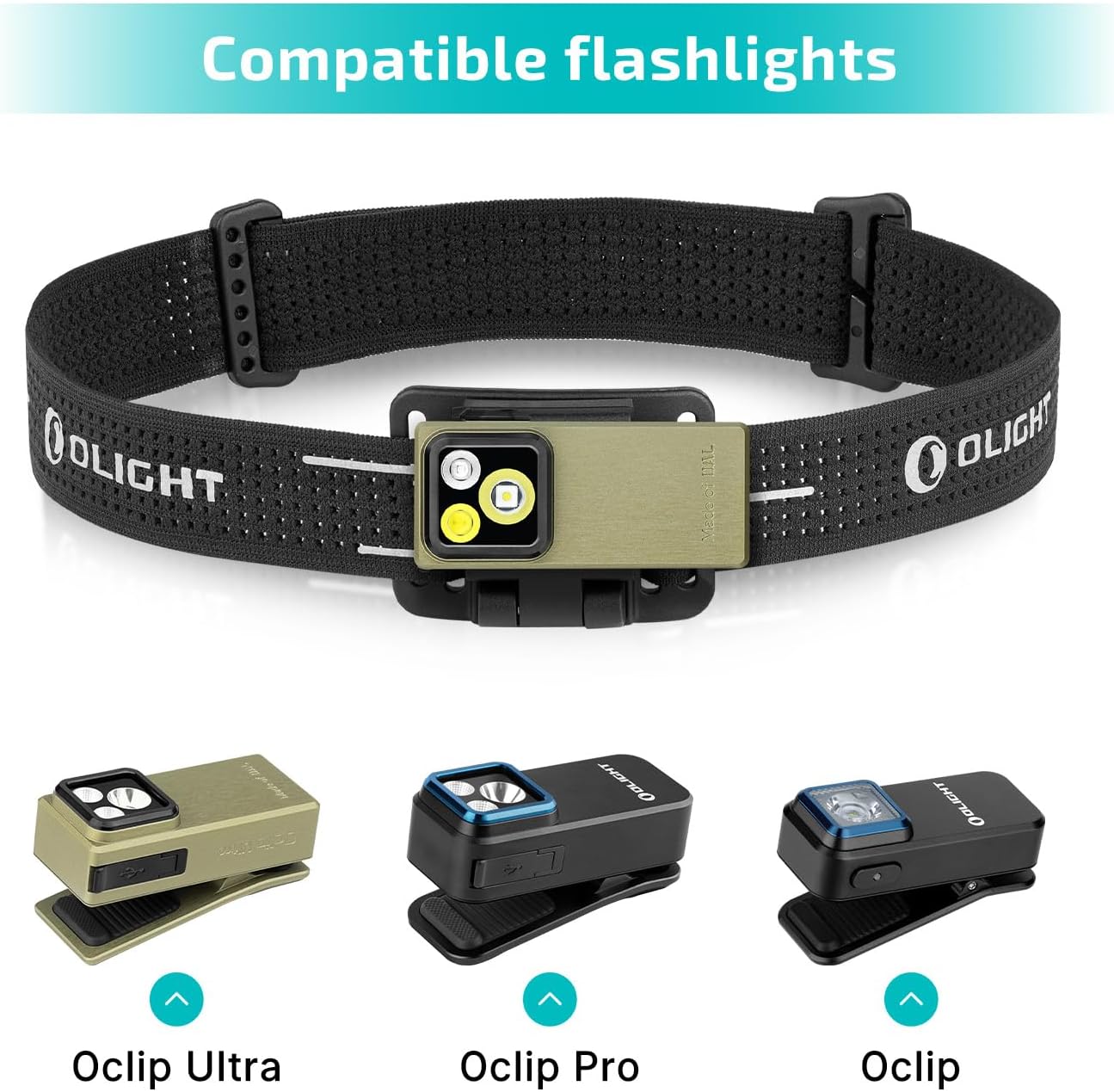 هدبند یدک OLight Oclip Headlamp Strap هدبند یدک OLight Oclip Headlamp Strap