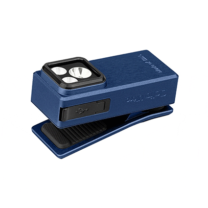 چراغ قوه گیره دار OLight Oclip Ultra Navy Blue چراغ قوه گیره دار OLight Oclip Ultra Navy Blue