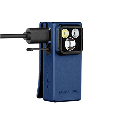 چراغ قوه گیره دار OLight Oclip Ultra Navy Blue چراغ قوه گیره دار OLight Oclip Ultra Navy Blue