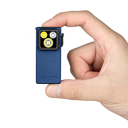 چراغ قوه گیره دار OLight Oclip Ultra Navy Blue چراغ قوه گیره دار OLight Oclip Ultra Navy Blue