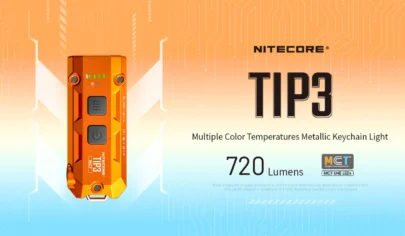 چراغ جاسوئیچی چند رنگ NITECORE TIP3