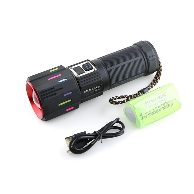 چراغ قوه زوم دار اسمال سان ZY-W5241 چراغ قوه زوم دار اسمال سان ZY-W5241