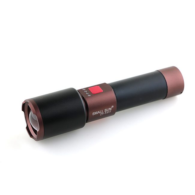 چراغ قوه زوم دار اسمال سان SMALL SUN ZY-T317 چراغ قوه زوم دار اسمال سان SMALL SUN ZY-T317
