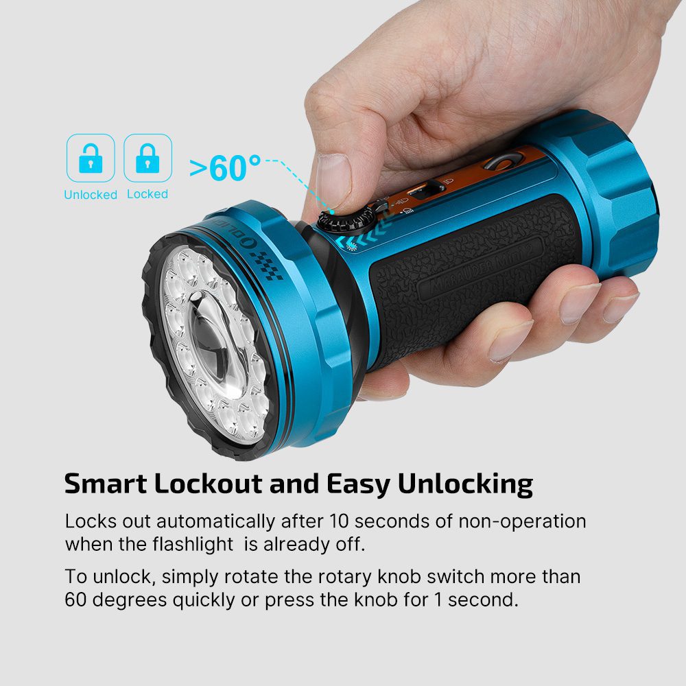 چراغ قوه اولایت OLight Marauder mini 2 Roadster چراغ قوه اولایت OLight Marauder mini 2 Roadster
